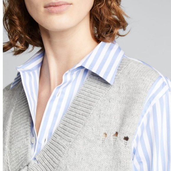 Maison Margiela Sweater Vest with Shirt - Picture 5 of 5